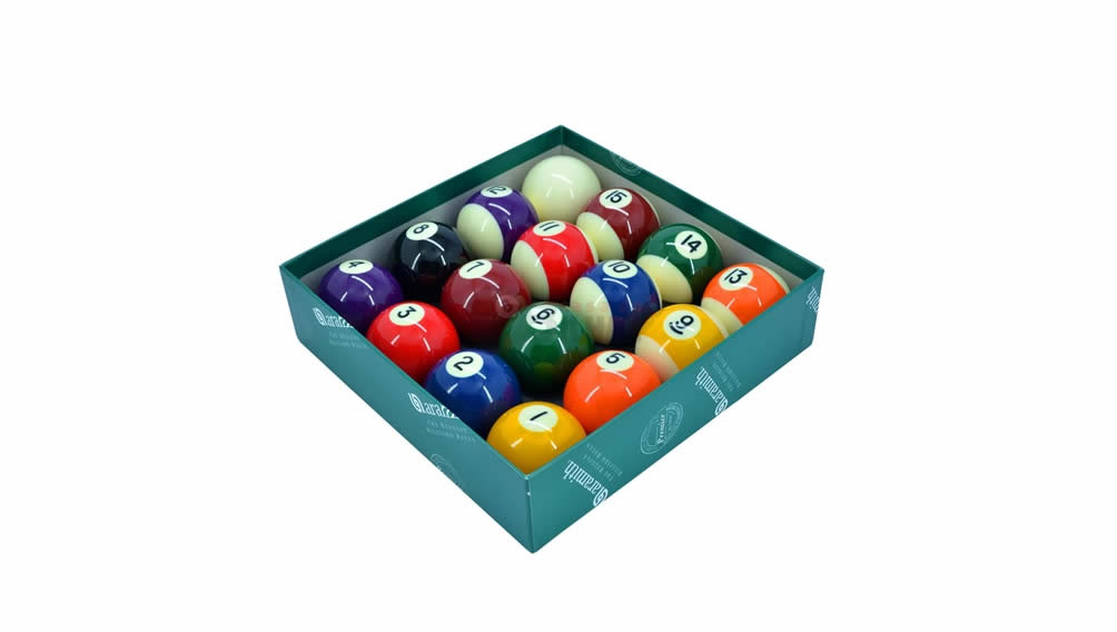 Bola de Sinuca Bilhar Snooker 8 Peças Premier 54 mm Profissional Belga  Aramith - Tudo para seu salão de jogos